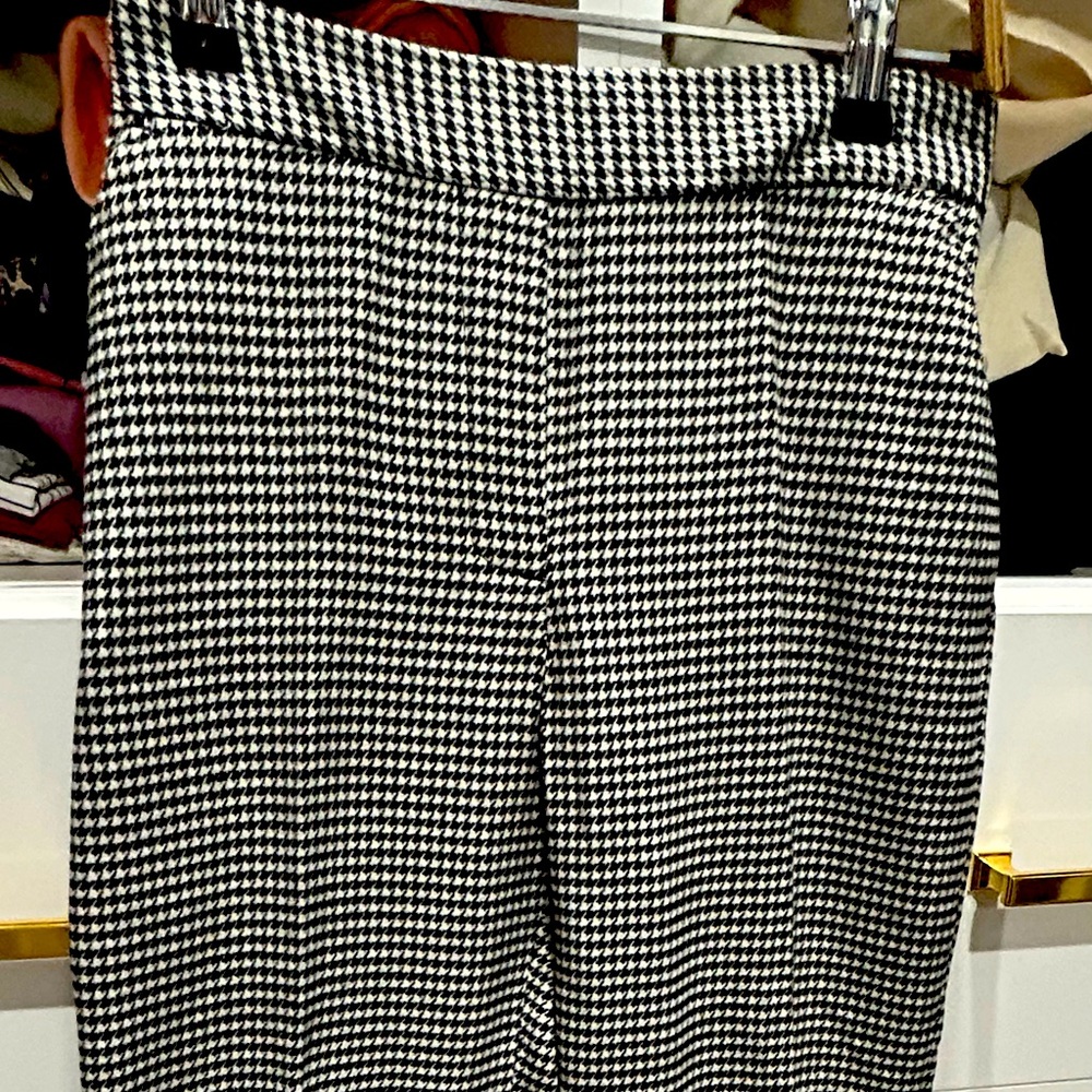 Zara houndstooth pants